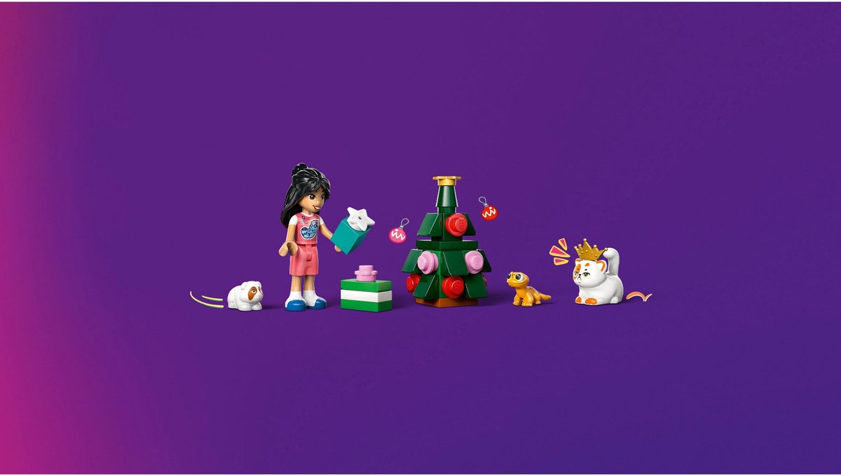 LEGO Friends Adventskalender 2025, Kerstspeelset - 42668 — afbeelding 15