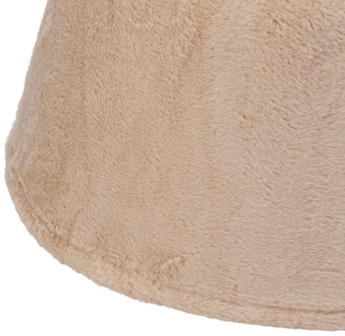 Kerstboomrok - beige - 55 x 23 cm - nepbont polyester - rok voor kerstboom 180-210cm - kerstboommand – foto 2
