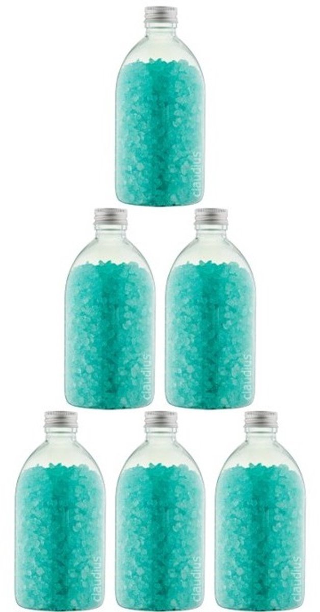 Claudius Badzout Hamam - 600 gram - Fles met aluminium dop - set van 6 stuks