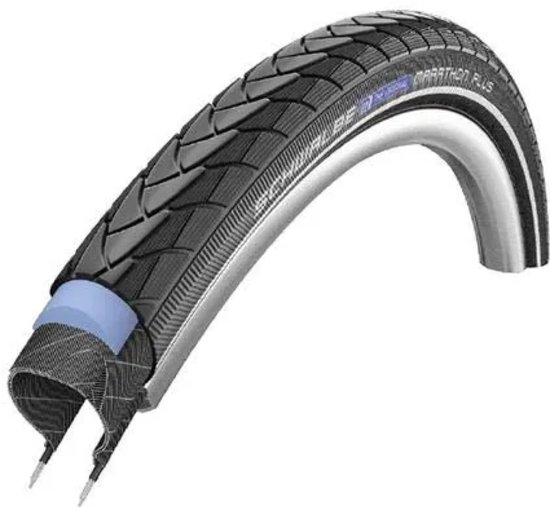 Schwalbe Buitenband - Marathon Plus - SmartGuard 28 x 1.75 - ERTRO 47-622 mm - Zwart met reflectie