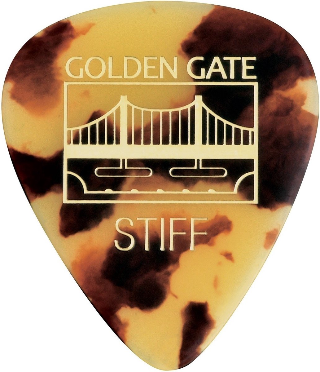 Golden Gate MP-34 Sideman Tortoise - plectrum - Stiff - 1.00 mm - 12-pack