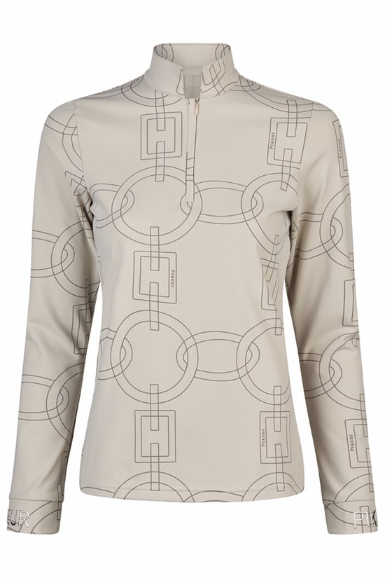 Pikeur Chemise d'Entraînement Pikeur Selection Print Gris Clair - 36