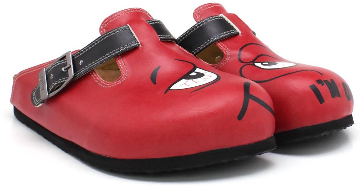 Goby Stoned Clogs – Handgemaakt – Premium Kwaliteit – Maat 39
