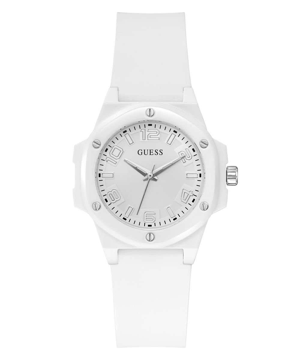 Guess Mini Hype GW0880L3 Horloge - Siliconen - Wit - Ø 34 mm