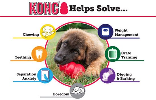 KONG Extreme – Honden Speelgoed – Rubber – Zwart - L - 13 tot 30 kg