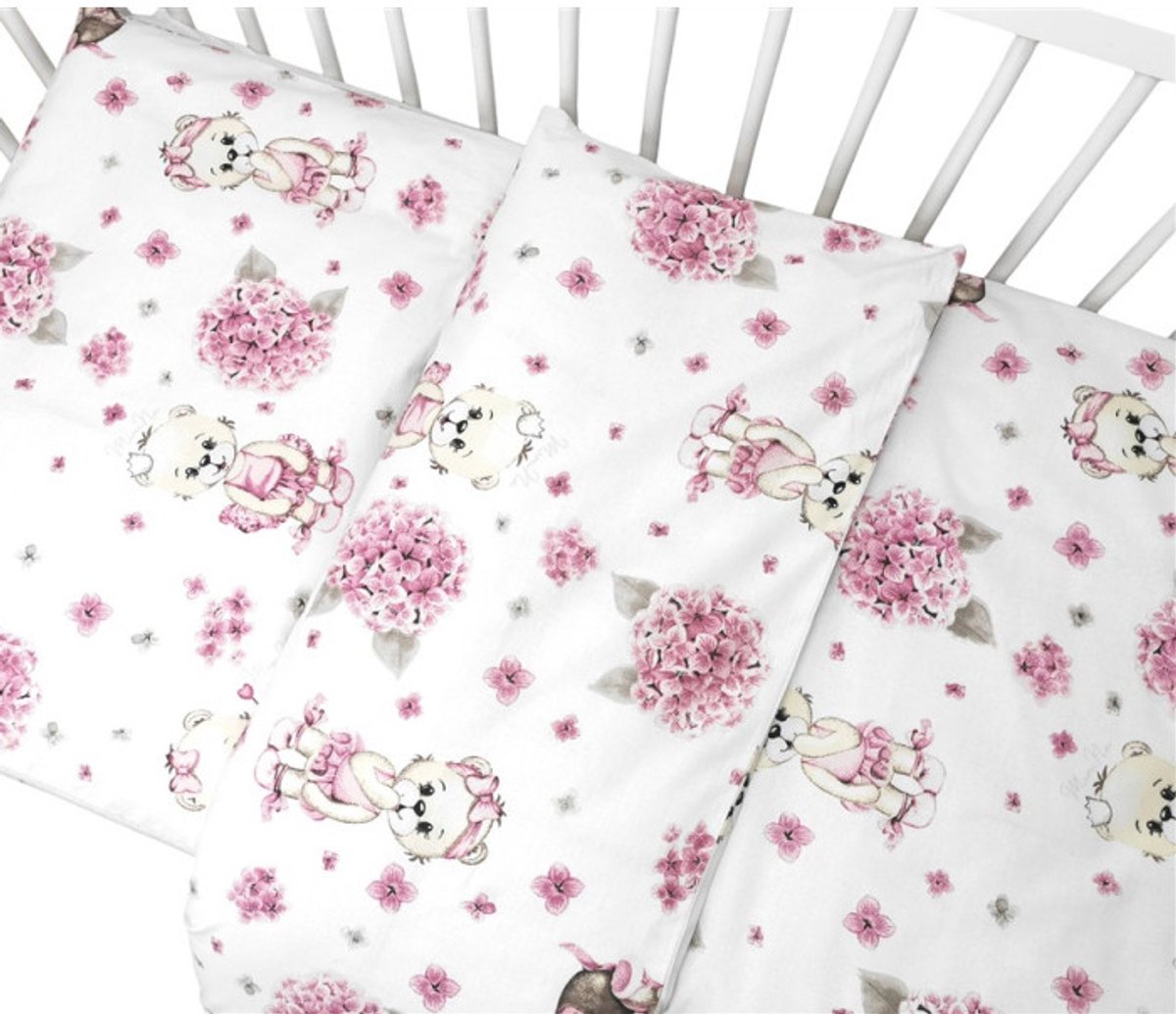 Peuter Dekbedovertrek Ballerina Roze 120 x 150 cm