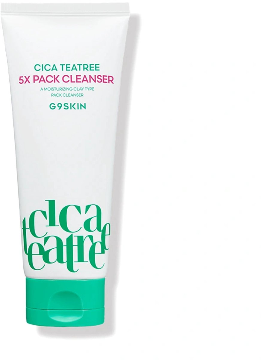 G9SKIN Cica Teatree 5X Pack Cleanser / Reinigingsschuim tegen vette huid 150 ml