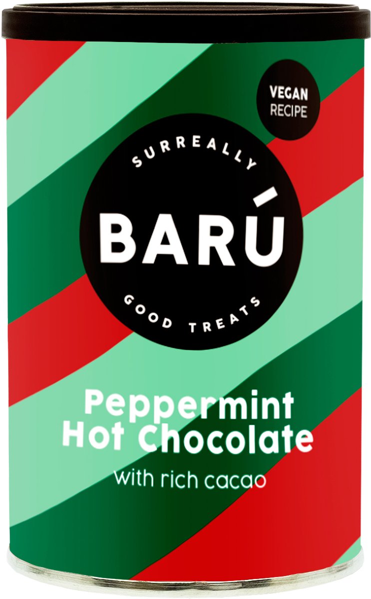 Barú - Peppermint Hot Chocolate - Vegan Chocolademelkpoeder
