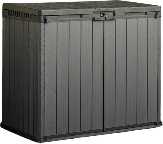 Keter Store It Out Darwin Opbergbox - 1100L - 141x82x117,5 cm - Grijs