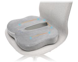 Best Life Stuitkussen - Zitkussen Orthopedisch - Wigkussen - Ergonomisch Zitkussen