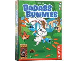 999 Games - Badass Bunnies Kaartspel - Ben jij de sluwe vossen te slim af? - Bevat eenvoudige spelre
