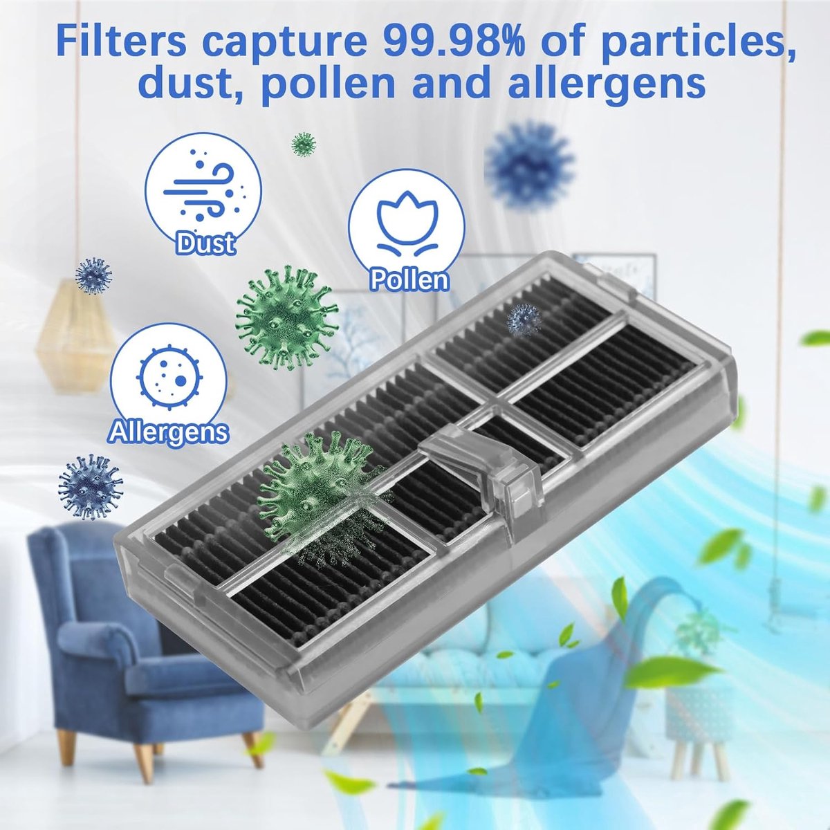 Geschikt voor Dreame L10s Pro Ultra Heat/ L10s Ultra Gen 2 accessoireset, reserveonderdelen voor robotstofzuigers — afbeelding 2