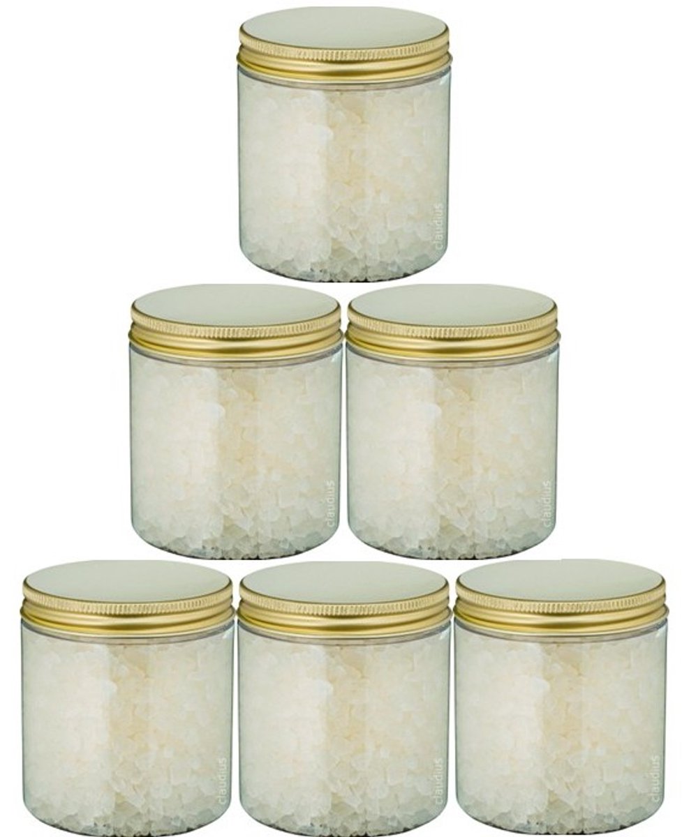 Claudius Badzout Relaxing Moment - 300 gram - Pot met gouden deksel - set van 6 stuks