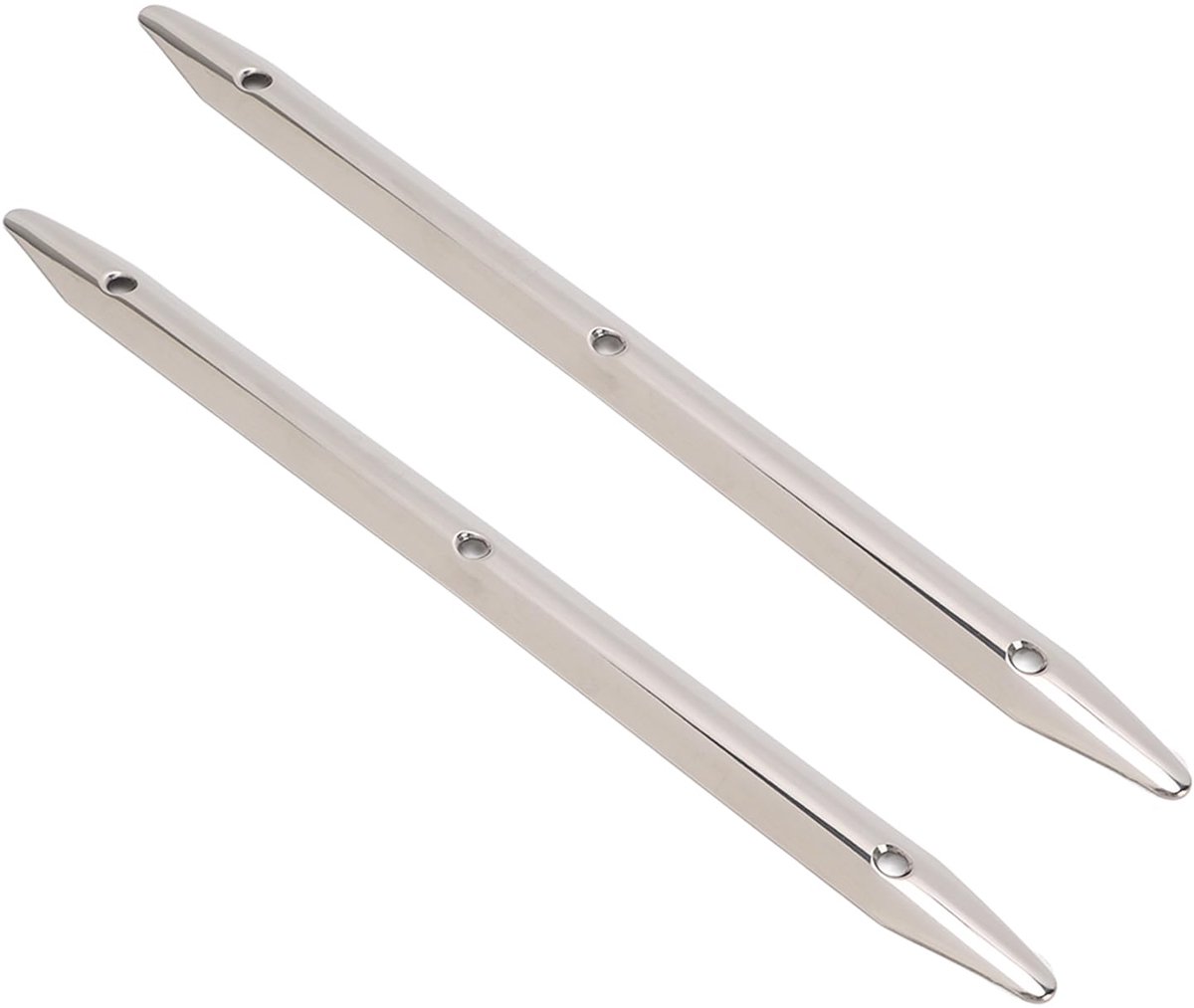 Universele Schuurlijst 304,8 x 19,1 mm - 316 Roestvrij Staal - Voor Aanmeerlijnen van Jachten