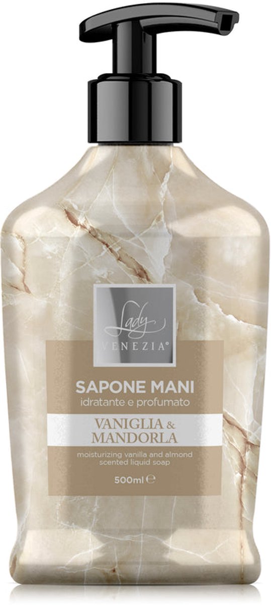 Lady Venezia Marmi Handzeep vanille en amandel 500 ml