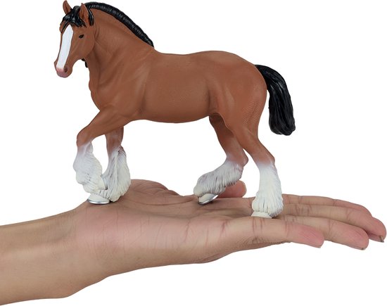 Mojo Horse World Cheval Clydesdale Marron 381084