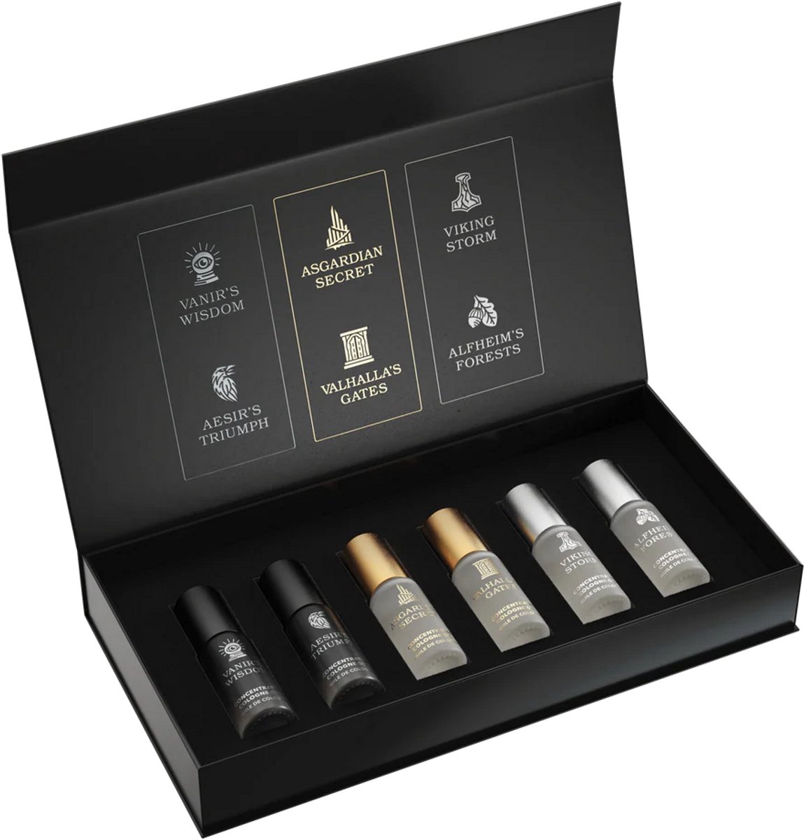 The Beard Struggle 6 flesjes van 5ml Cologne Oil ( parfum )