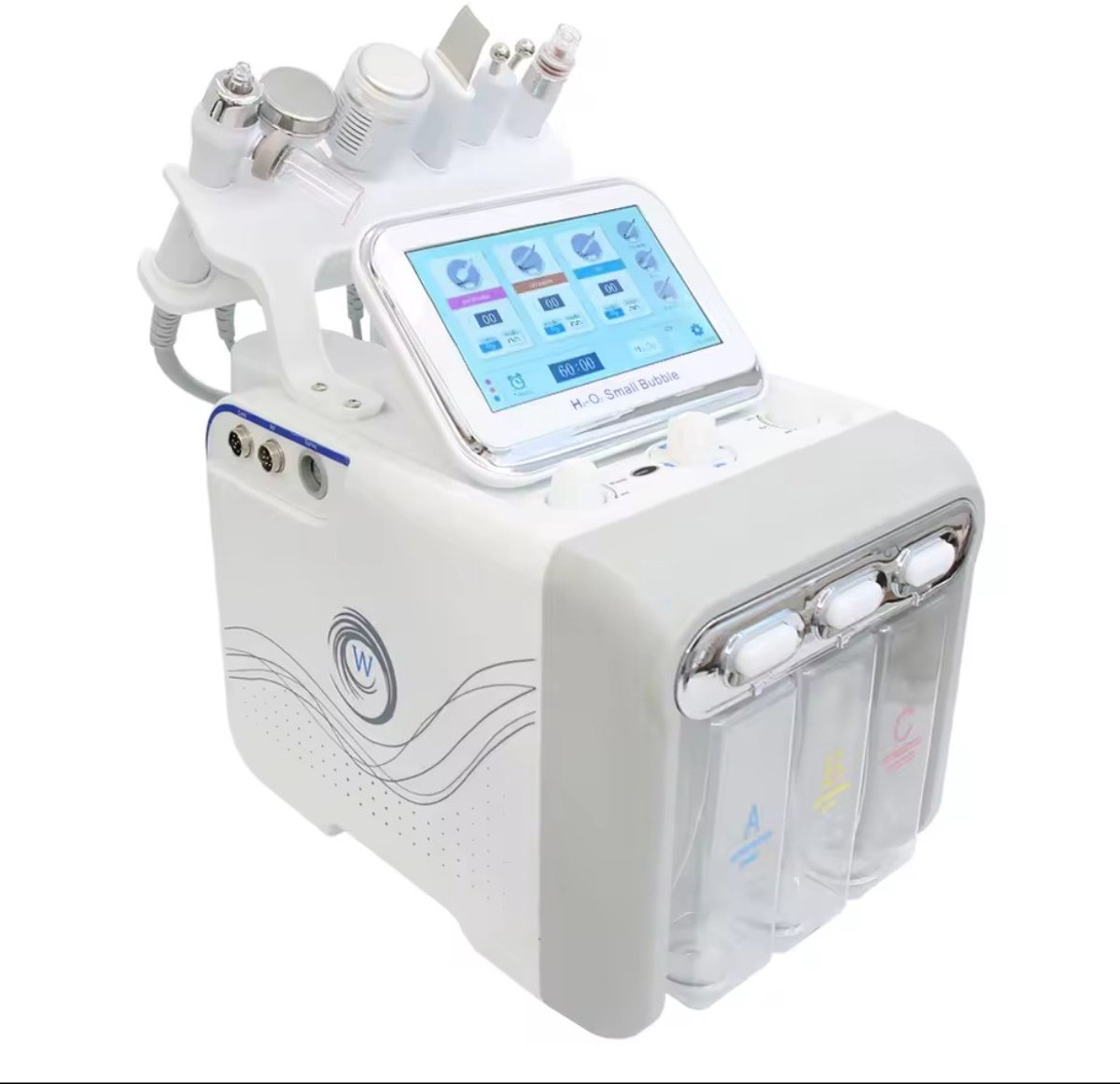 7 In 1 Hydra Facial Aqua Dermabrasie /Aqua Peeling /H202 behandeling/Complete Huidverzorging set