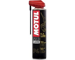 Aérosol lubrifiant multi usage Motul MC Care P4 E.Z. Lube 400mL pour moto Neuf