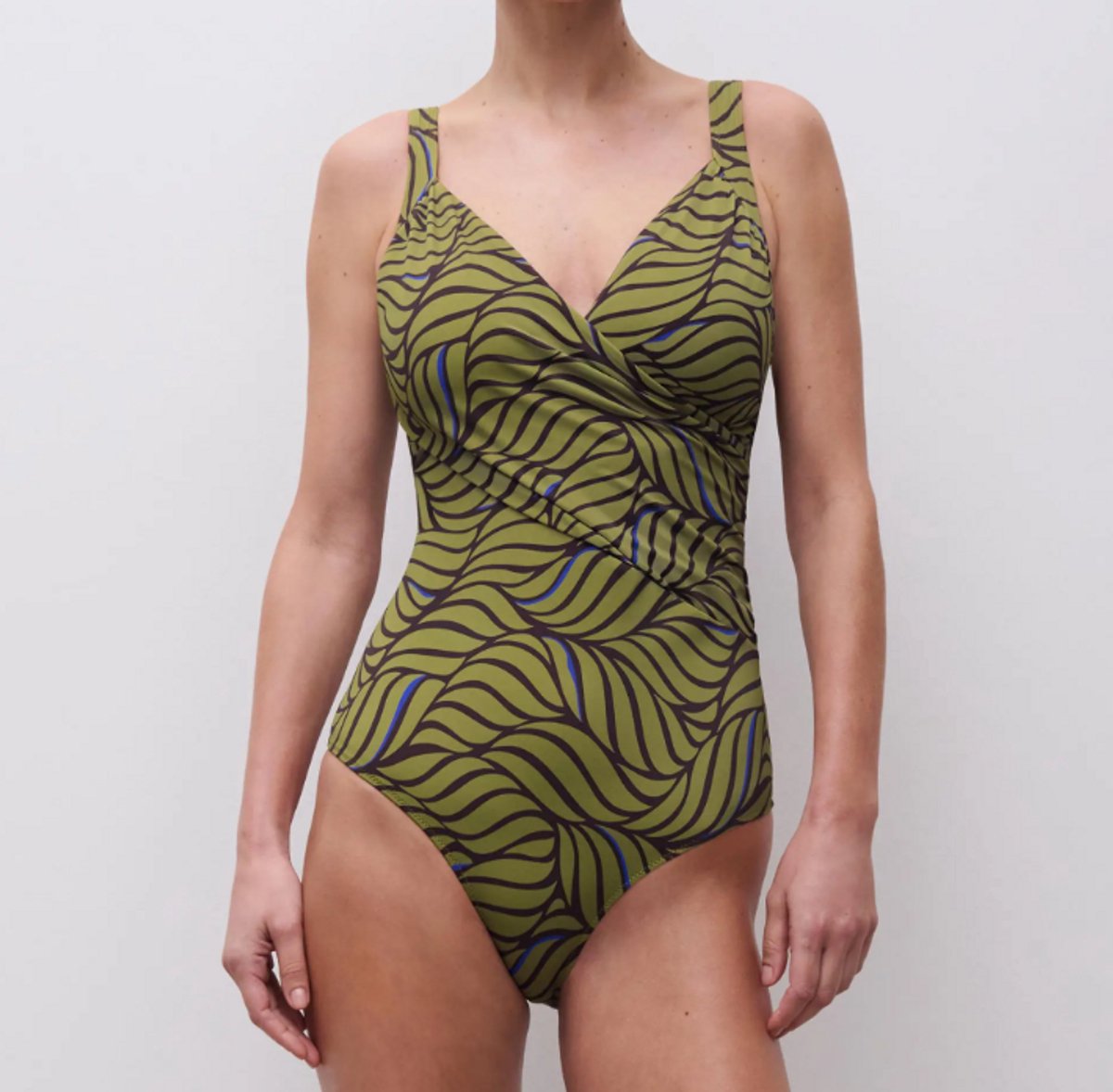 Femilet Rivero - badpak - maat 46 - groen - FS60U0-A47