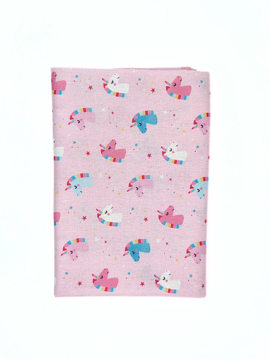 Giftwrappies Furoshiki - inpakstof – unicorn - herbruikbare cadeauverpakking - 70x70 cm - duurzaam - alternatief voor cadeaupapier