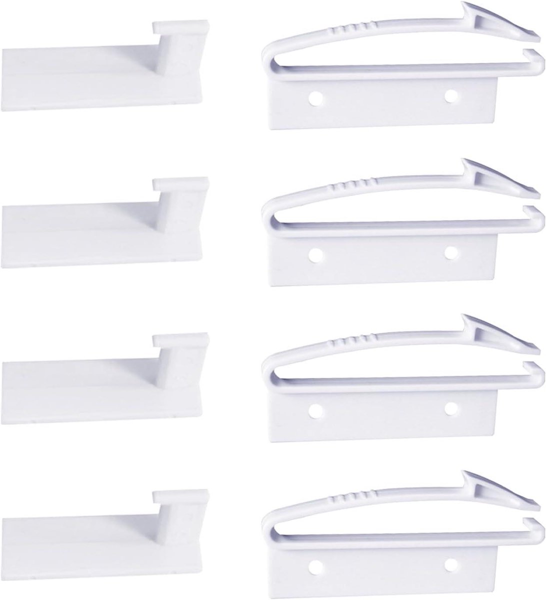 Image of 4-pack ladeveiligheidssloten voor kinderen | Onzichtbare kastsloten | Kinderkastvergrendelingen | Geschikt voor ladekasten