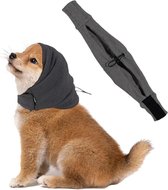 TRKETK 2 stuks hondensnood voor hond nek en oren warmer, hondenverzorging oorbeschermers geluidsbescherming huisdier kat hond hoodie angstverlichting en kalmerende hond oorbeschermers helpt kalmeren
