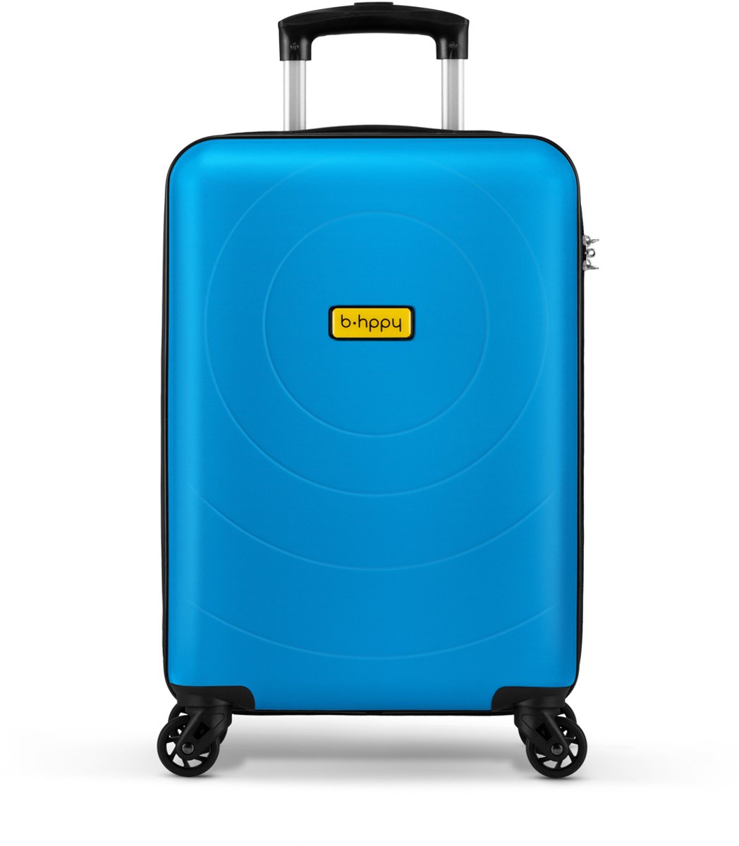 BHPPY Handbagage koffer 53x35x20cm - Handbagage trolley 33L - Lichtgewicht koffer 2.6kg - Reiskoffer met cijferslot - Blauw