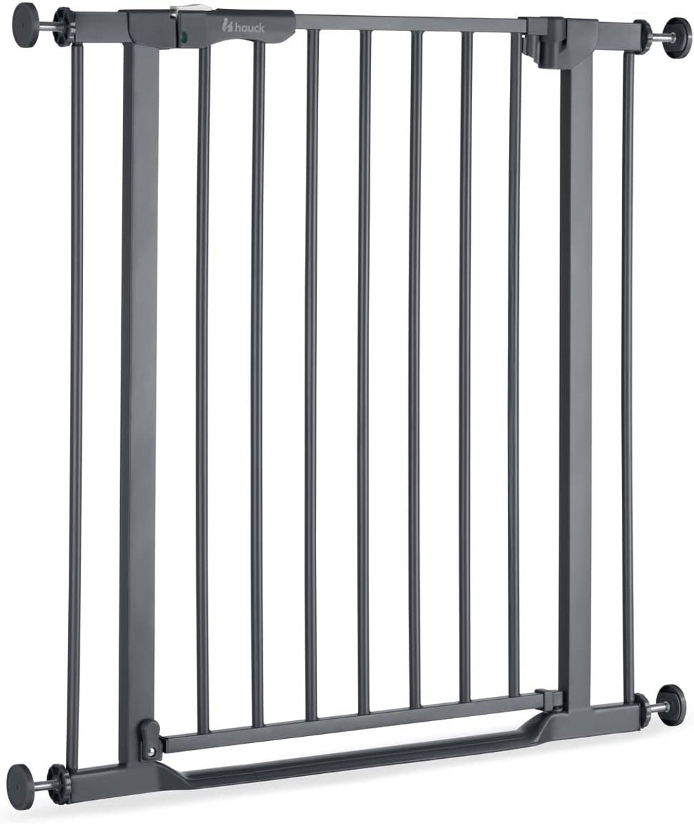 Kinderveilig beschermingsrooster voor deuren en trappen 75-80 cm met automatische sluiting