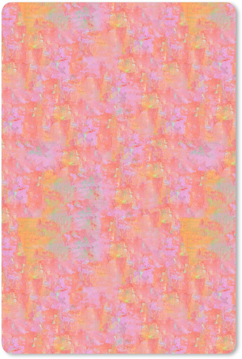 Muismat 18x27 cm - Mousepad Verf - Texturen - Pastel - Muismatten