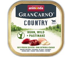 Animonda Dog - GranCarno Country Adult 22x150g - Kip, & Wild & Pastinaak