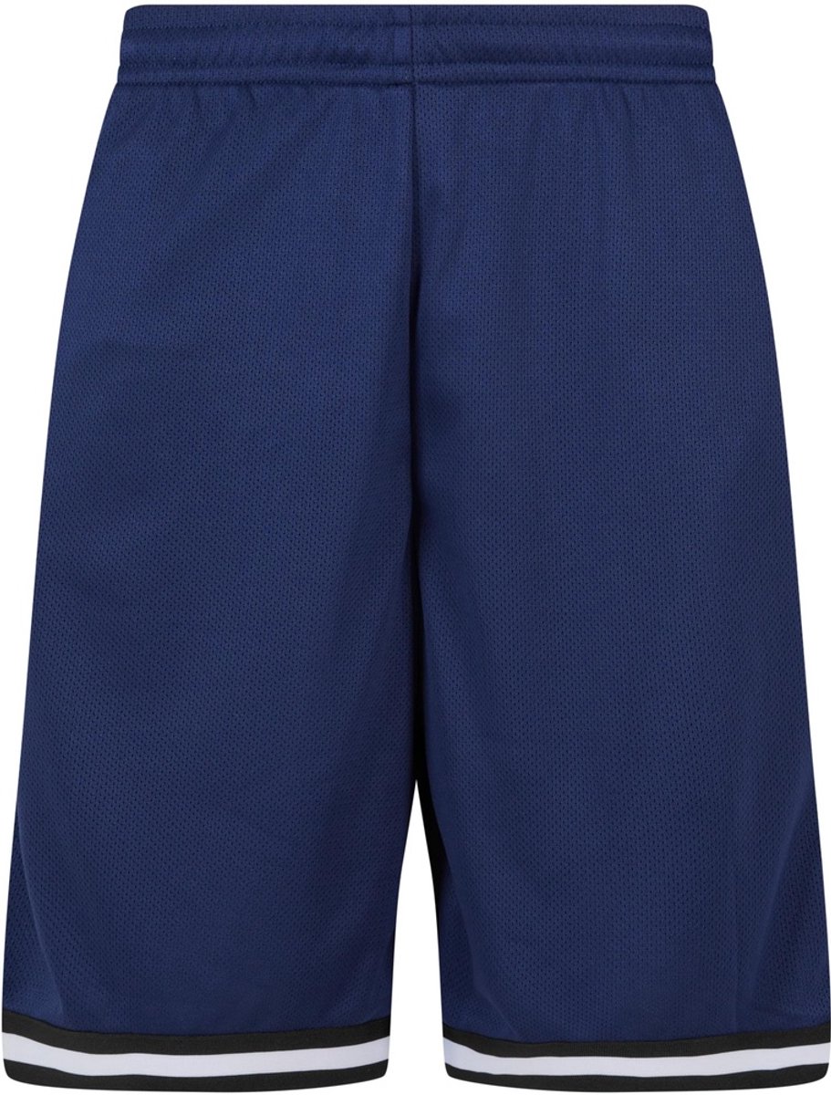 Urban Classics Stripes Mesh Korte broek S Donkerblauw