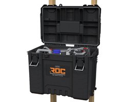 Keter ROC Pro Gear Heavy Duty Tool Storage XL Toolbox Zwart/Grijs