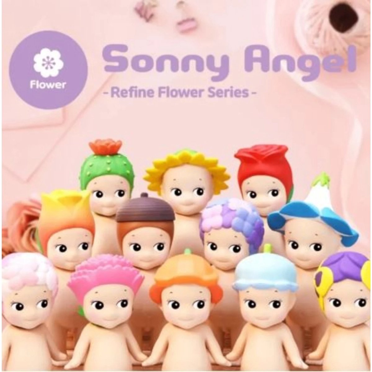 Sonny Angel Mini Figuur – Flower Series – Blindbox Collectie