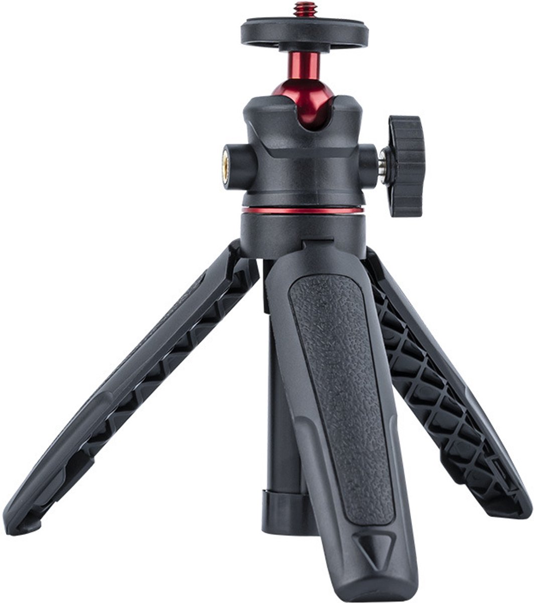 2-in-1 selfiestick DSLR-spiegelreflexcamera Mobiele telefoon Vlog Uitschuifbaar statief Maximale belasting 1,5 kg Verstelbaar statief