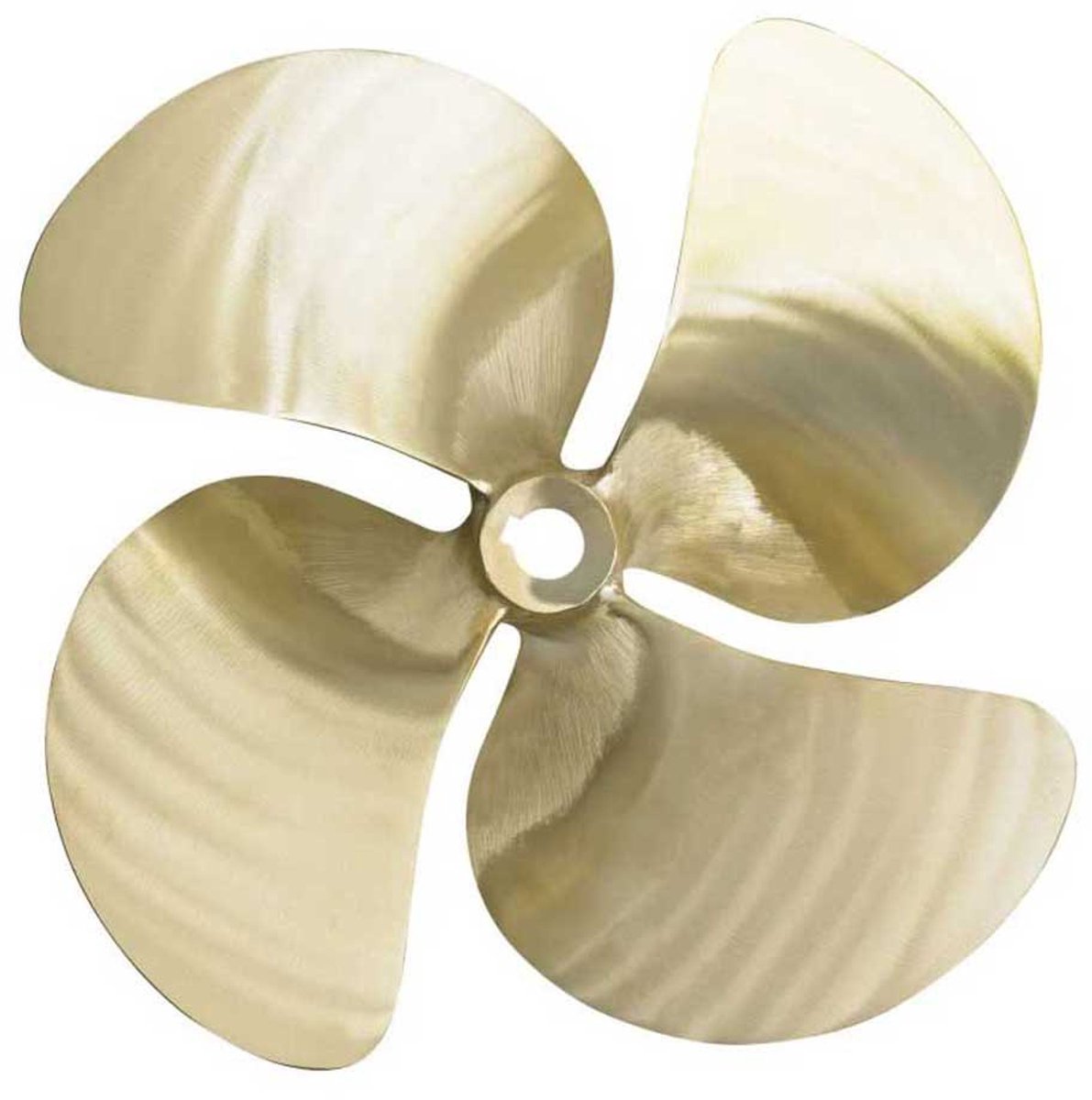 Vetus P4g 18x22´´ Rechtsdraaiende Propeller 40 Mm Goud