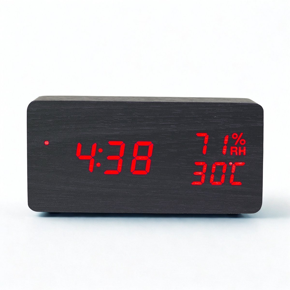 Hygrometer binnen - Vochtmeter - Luchtvochtigheidsmeter - Vochtigheidsmeter - Hygrometer Voor binnen - Weerstation
