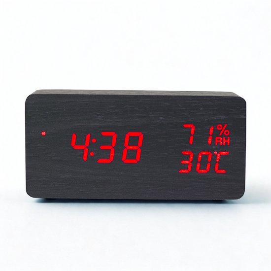Foto: Hygrometer binnen vochtmeter luchtvochtigheidsmeter vochtigheidsmeter hygrometer voor binnen weerstation