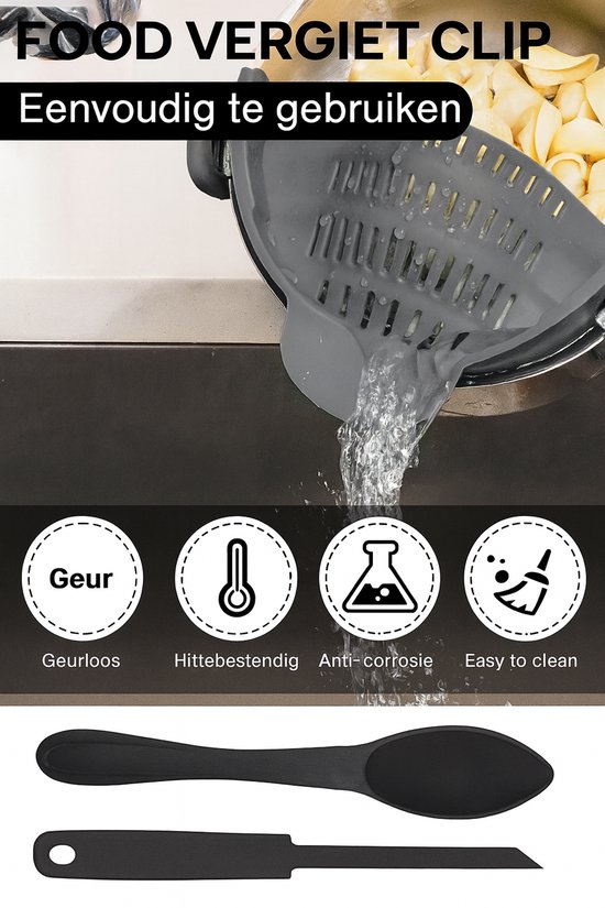 PLAFOPE Siliconen Thermometer Clip Hittebestendige Pot Clip Voor Koken Geschikt Voor Thermometers Voor Snoepmaken Vleesbereiding Keuken Gadget Voor Kookliefhebbers