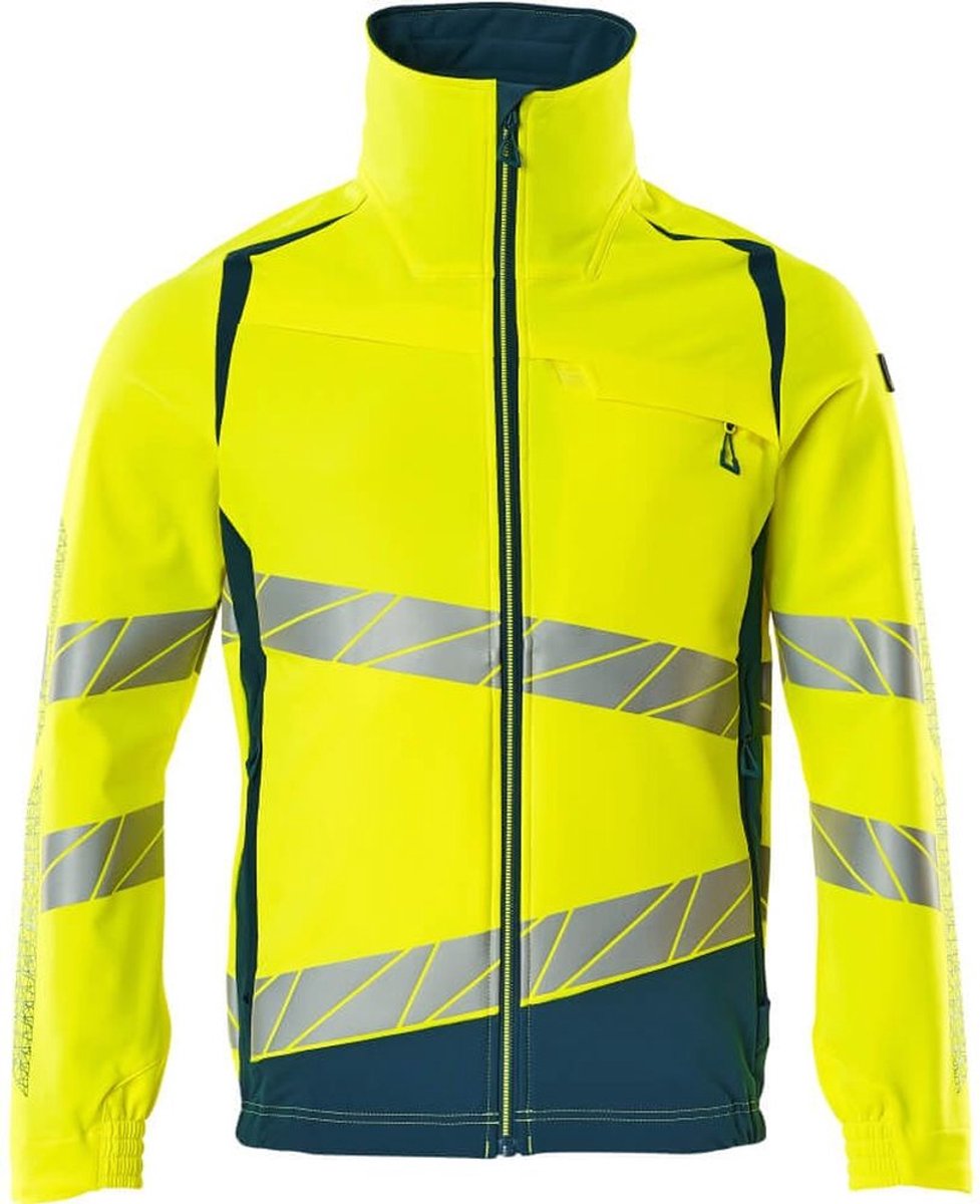 Mascot Accelerate Safe Jas 19009-511 hi-vis /donkerpetrol Geel