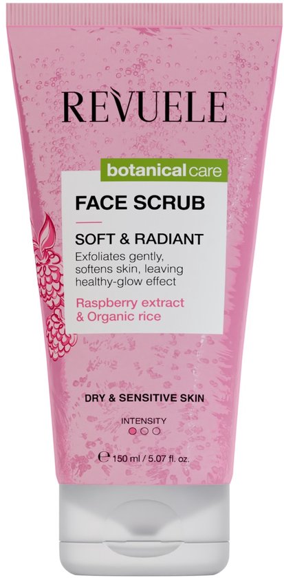 Revuele Botanical Care Face Scrub 150ml Soft & Radiant | bol