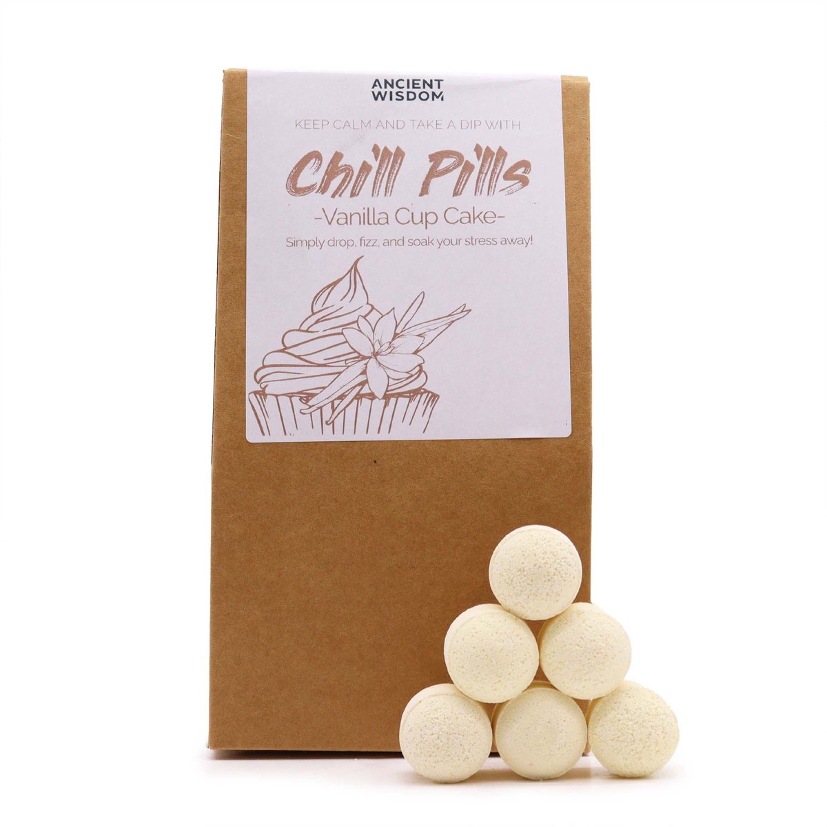 Chill Pills Geschenkverpakking 350g - Vanille Cup