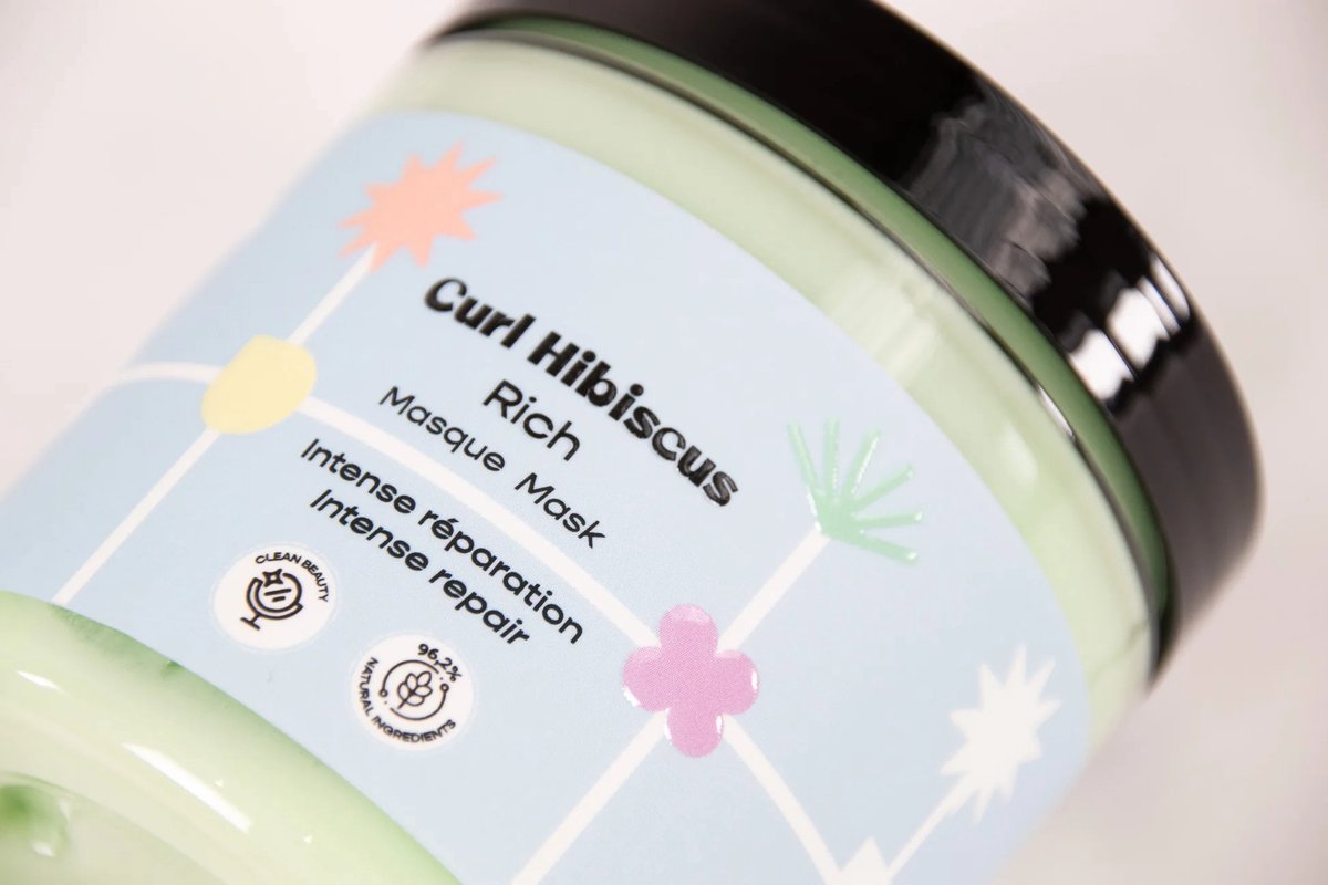SHANDRANI Curl Hibiscus Rich Mask – Intensieve verzorging voor krullend en golvend haar, 250ml