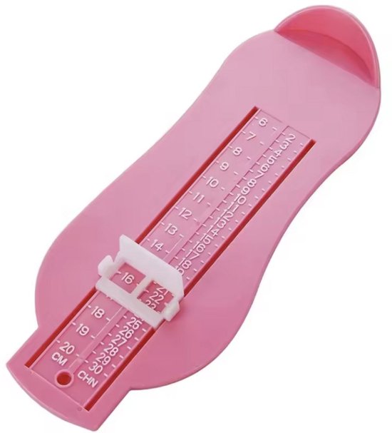 Voetmeter - Schoenmaatmeter - Kinderen en baby's - Blauw - Meter voor kinderschoenen - Jonyx