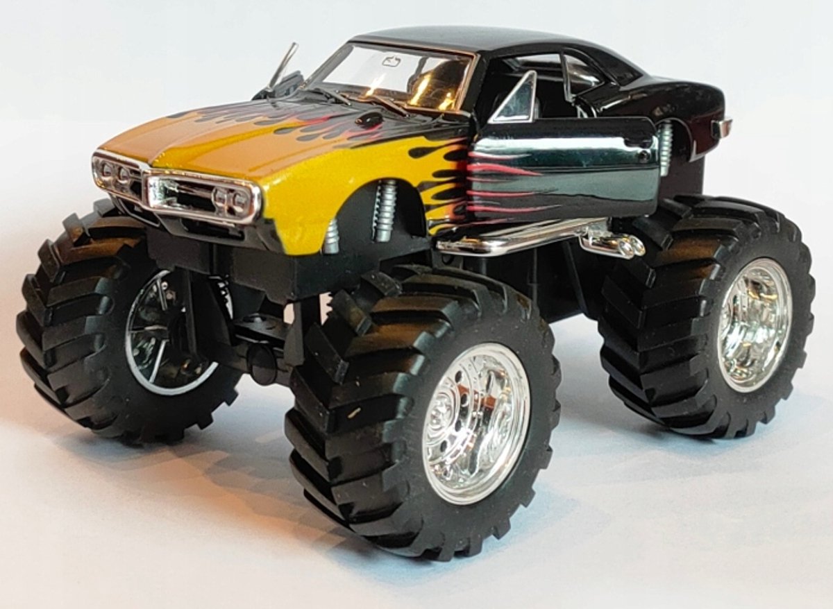 Welly 1967 Pontiac Firebird Monster Truck - Terugtrekauto