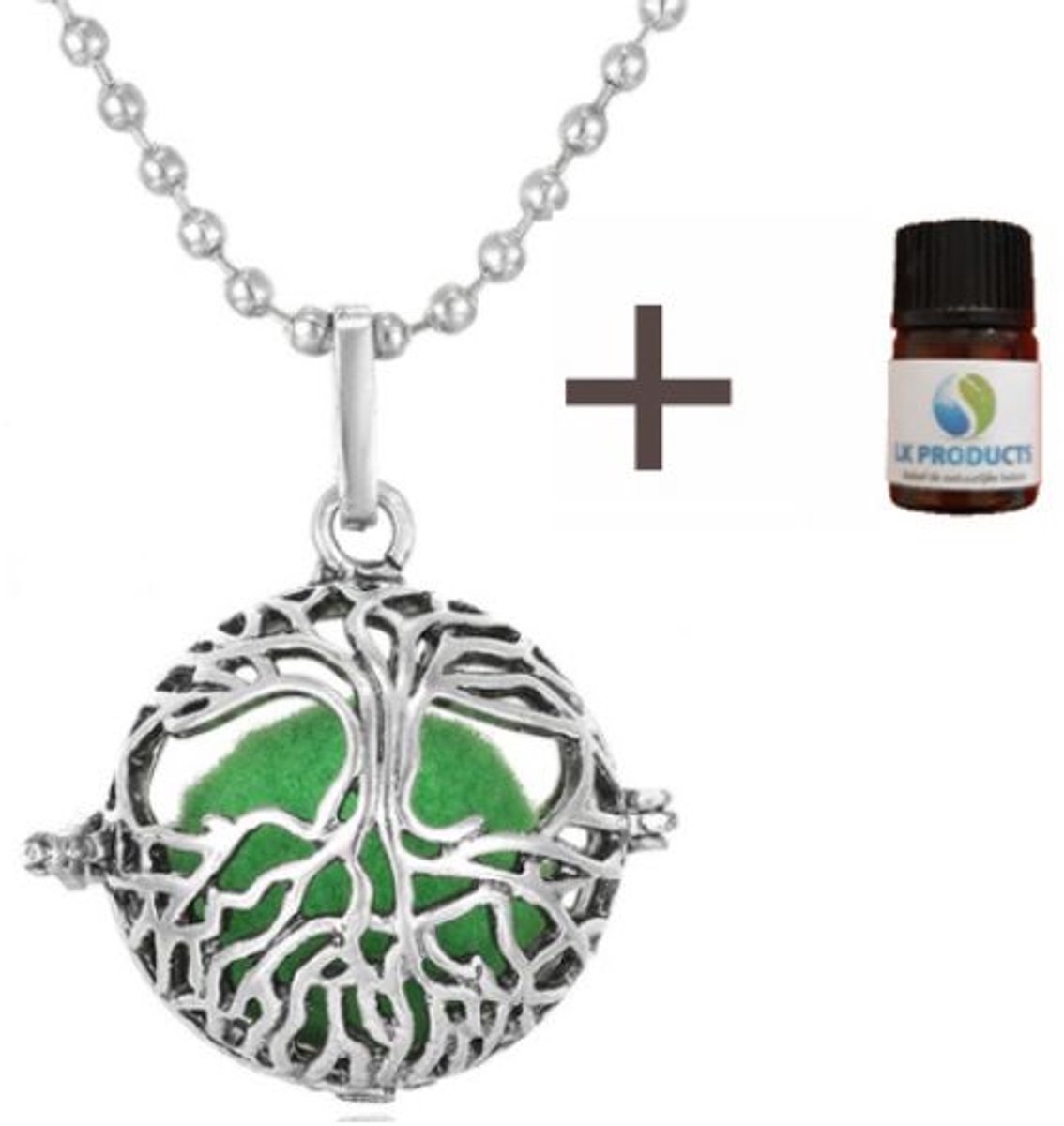 Tree of Life Geurketting - Geurverspreider - Zilverkleur