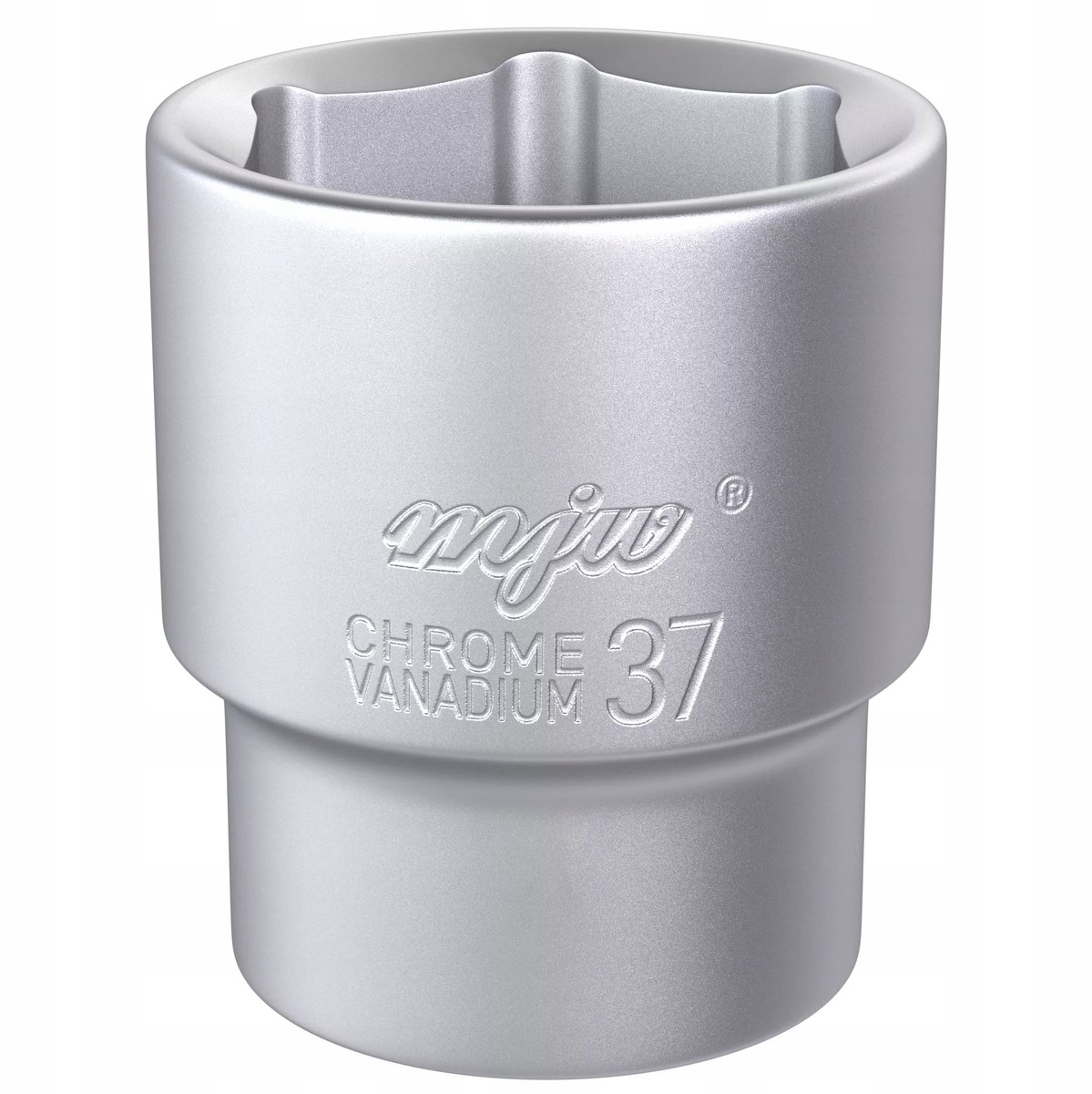 MJW Dopsleutel 3/4" Zeskant 37 mm CrV Staal