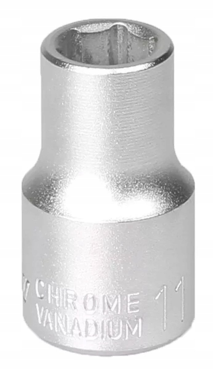MJW Doplagssleutel 1/2" Hex 11mm CrV Staal