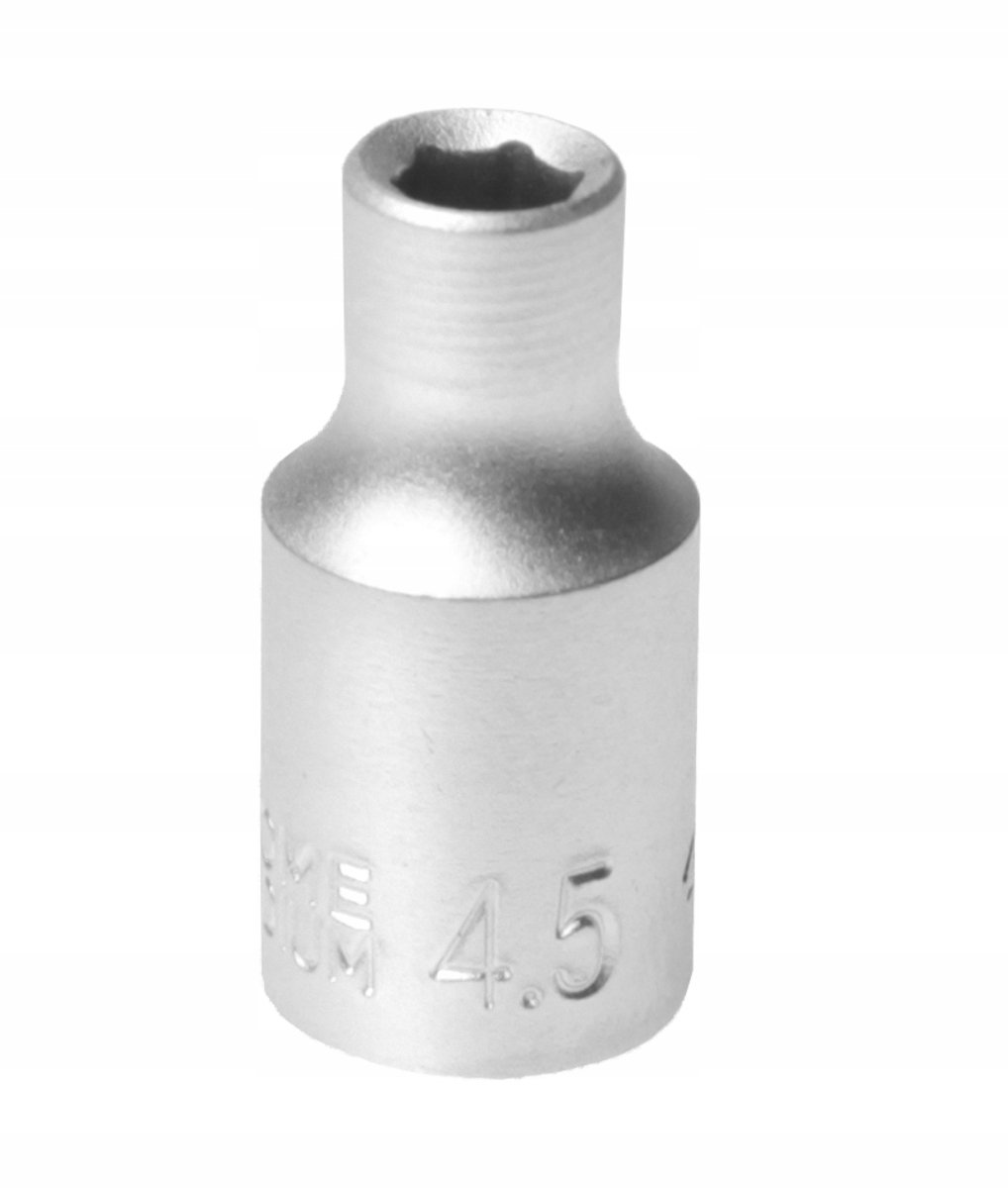 MJW Doplagssleutel 1/4" 6-kant 4,5 mm CrV