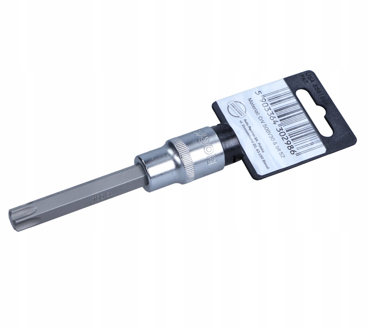ROOKS Torx T55 Dopslag Sleutel 1/2" 100mm CrV50Bv30/S2